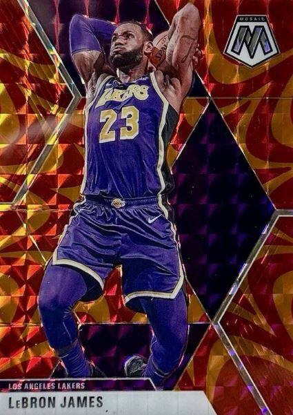 SPAL EORS 23 MOSAIC M LOS ANGELES LAKERS LE BRON JAMES