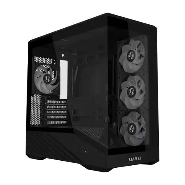 Lian Li VECTOR V100 MINI Micro Compact PC Case, Pre install 4 x 120mm ...