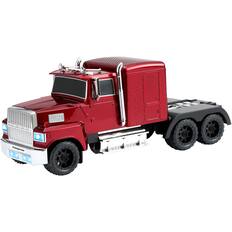 Front. Max Power - Max Power Semi Truck Bluetooth Speaker, Wireless Big Rig Vehicle Stereo, Red.