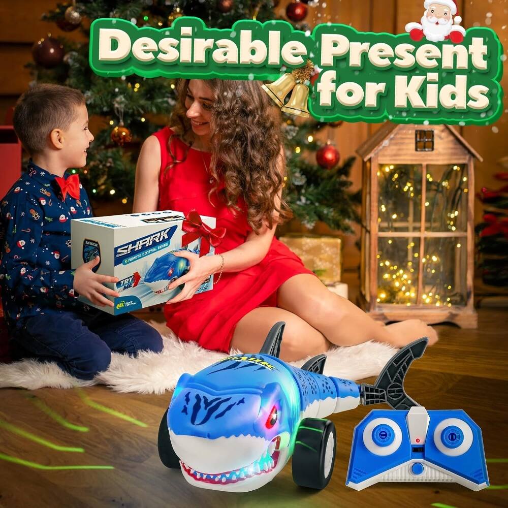 Desirable Present for Kids  
SPREE SHARK REMOTE CONTROL  
TRY ME