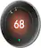 Left. Google - Nest Learning Thermostat (4th gen) with Nest Temperature Sensor (2nd gen) - Polished Silver.
