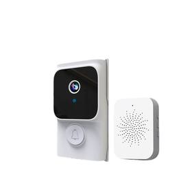 Cluzine - Wireless Smart Video Doorbell with 2-Way Audio, Night Vision & Long Battery Life for Home Security