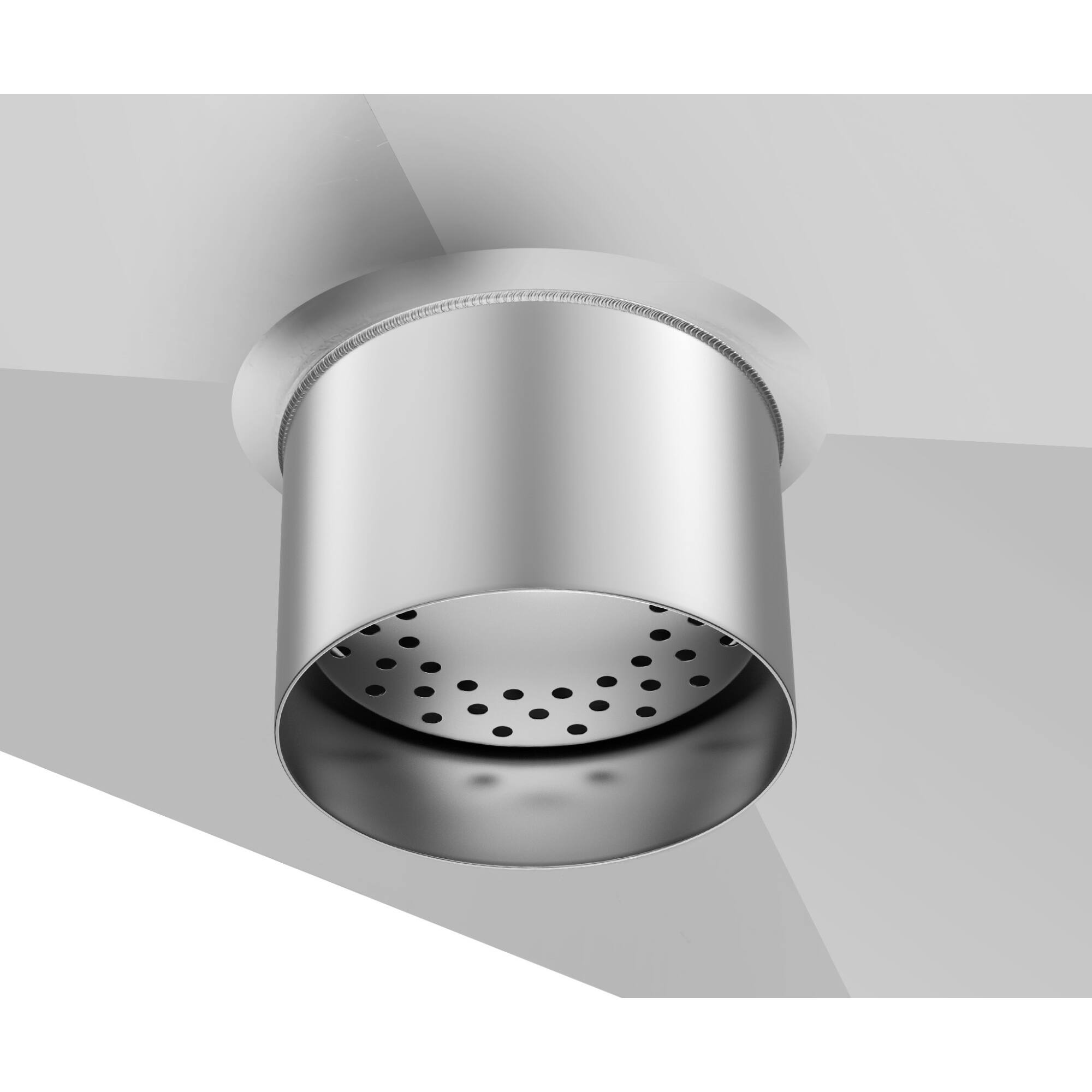 Alt View 2. Koolmore - 12" x 24" Stainless Steel Floor Trough Drain, 14-Gauge with Subway-Style Grating & Removable Drain Basket, NSF Listed - Stainless-Steel.