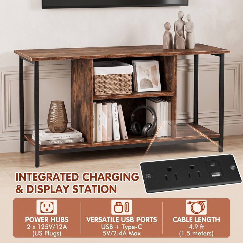 WEAVEN ILIDA

ART BOOK ART MASTI ARTSAIT ART BOOK

INTEGRATED CHARGING & DISPLAY STATION

POWER HUBS 2 X 125V/12A (US Plugs)

VERSATILE USB PORTS USB + Type-C 5V/2.4A Max

CABLE LENGTH 4.9 ft (1.5 meters)