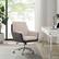 Alt View 16. Linon Home Décor - McGarry Faux Leather And Sherpa Fabric Swivel Office Chair - Natural and Brown.
