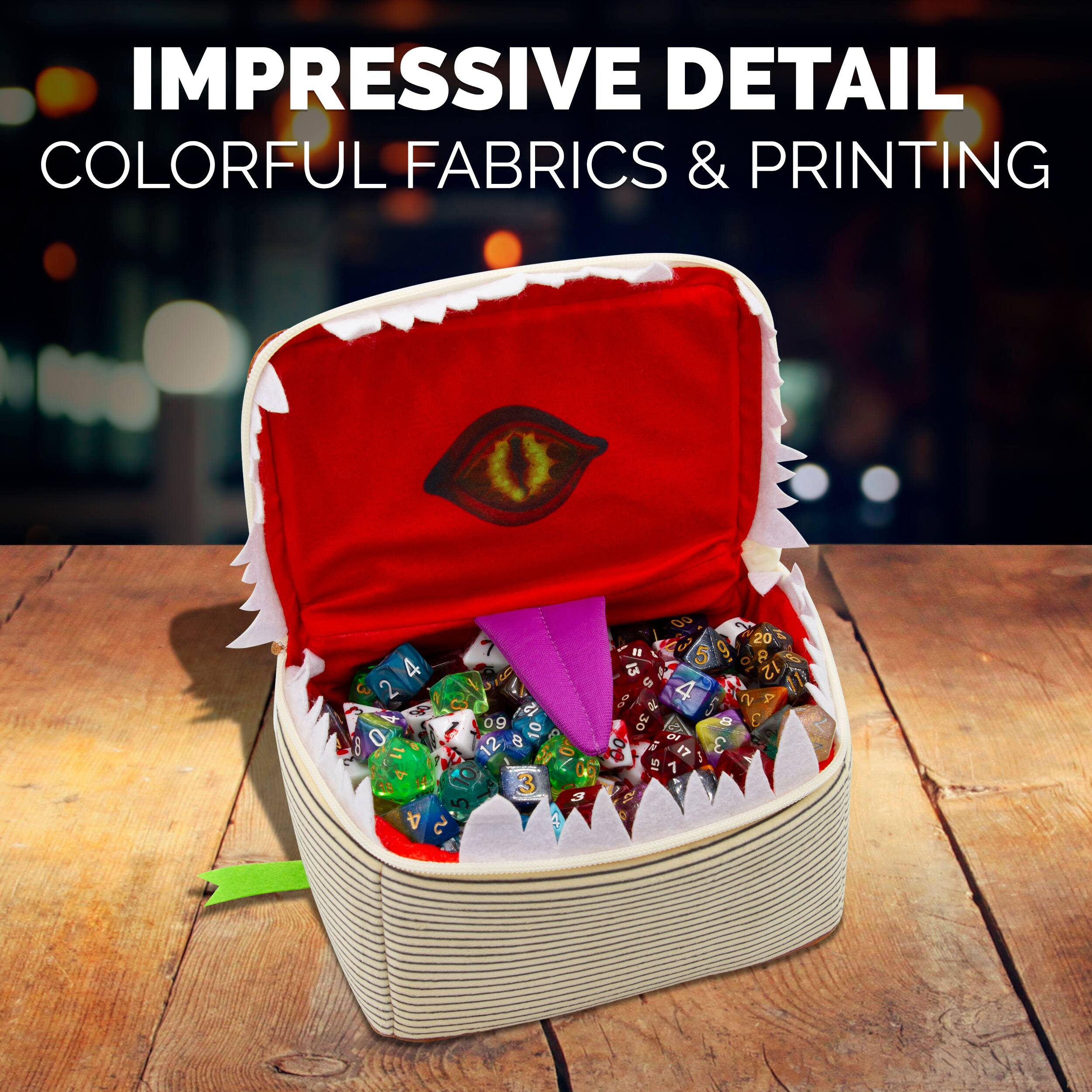 IMpressive Detail Colorful Fabrics & Printing