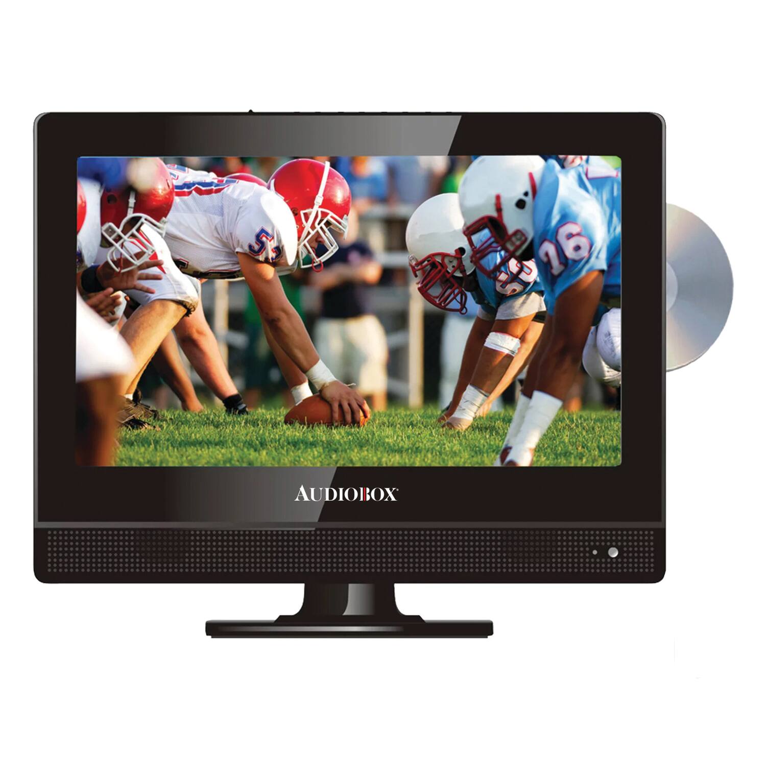 Alt View 3. AudioBox - Audiobox Tv-13d 13-in. 1366 X 768 Hd Widescreen Portable Tv/dvd Combo With Remote And Car Charger, Tv-13d - black.