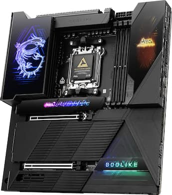 MSI MEG X870E GODLIKE (Socket AM5) AMD X870E EATX DDR5 Wi Fi 7 MSI MEG X870E GODLIKE (Socket AM5) AMD X870E EATX DDR5 Wi Fi 7