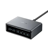 Anker - Prime Desktop Charger (200W, 6 Ports, GaN) - Silver - Front_Zoom