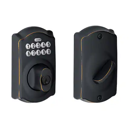 SCHLAGE 10306 2 3 4 5 1 7 8 9 0 6 +