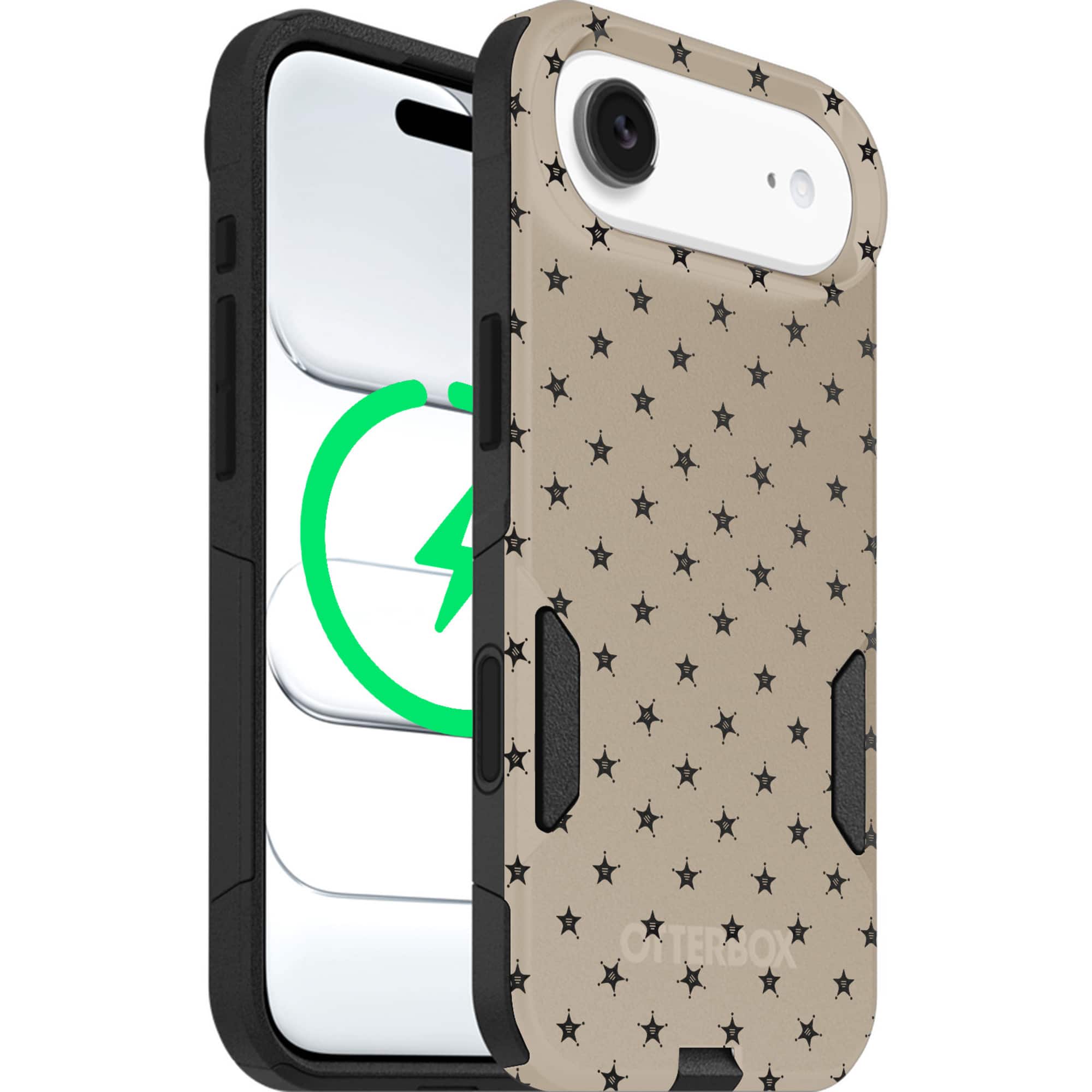 OtterBox - Artist Edition MagSafe Commuter Series Case for iPhone Air - Mocha Star