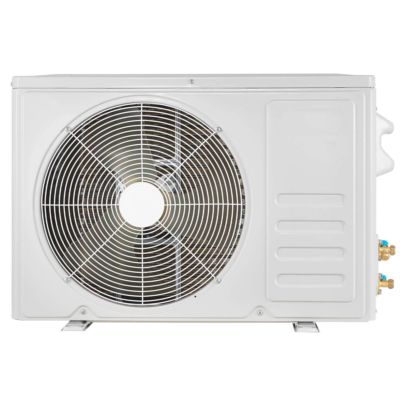 Alt View 6. Loheer - Loheer 9000 BTU 115V Mini Split Air Conditioner with Heat Pump Quiet Ductless Inverter System for Home Office.