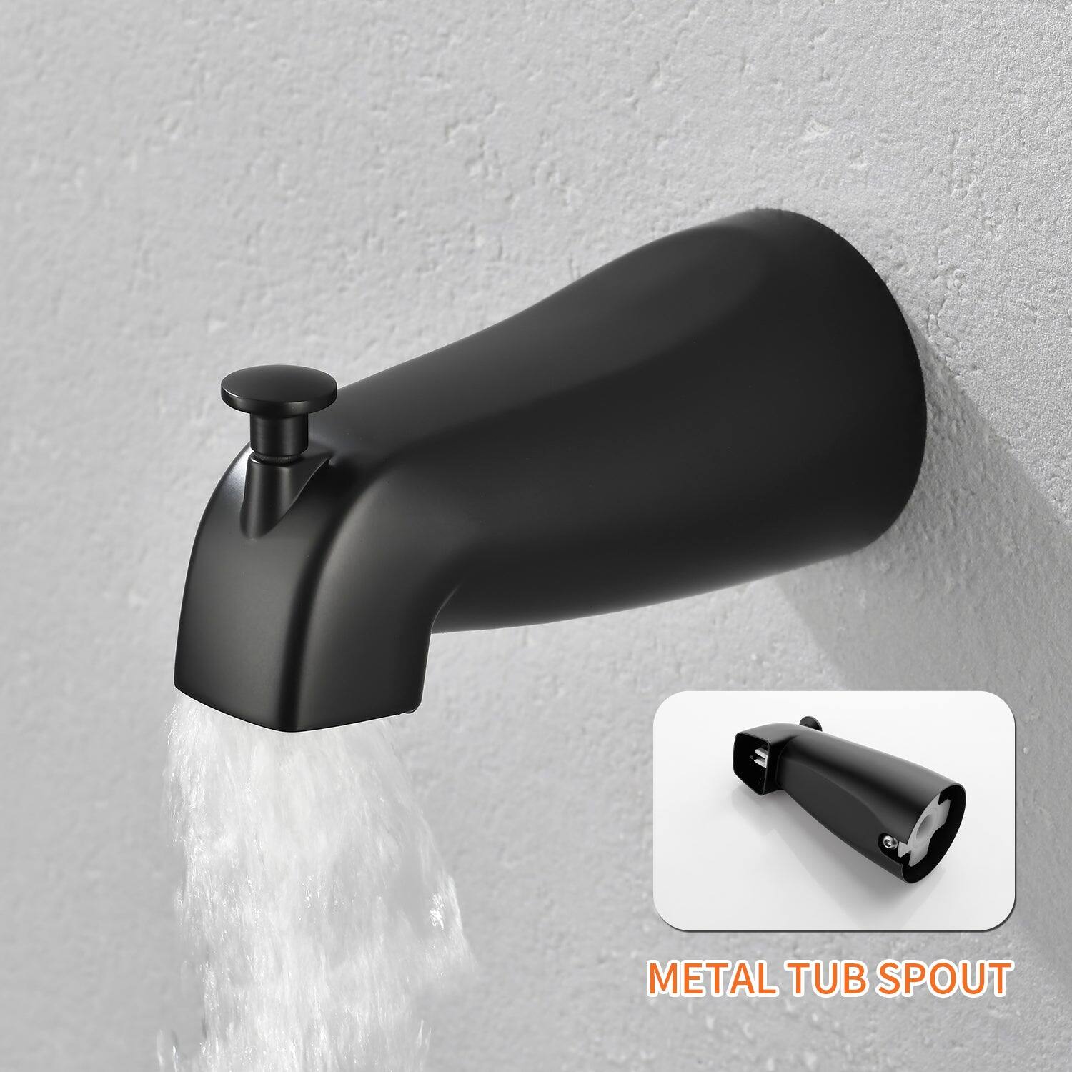 METAL TUB SPOUT