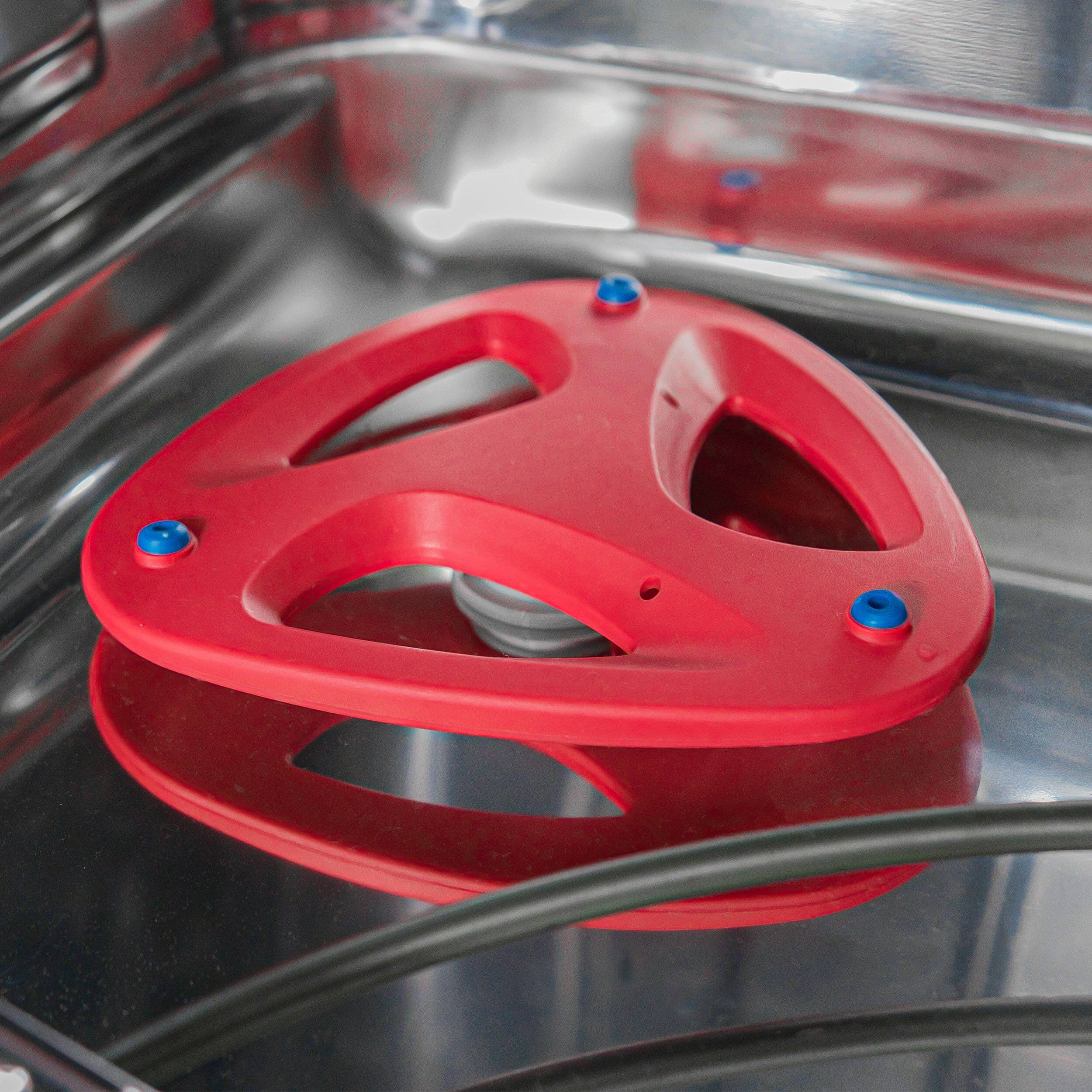 Alt View 8. Forno Appliances - Pozzo 24" Top Control Built-In Stainless Steel Tub Dishwasher with 3rd Rack and 49dBA. - Stainless Steel.