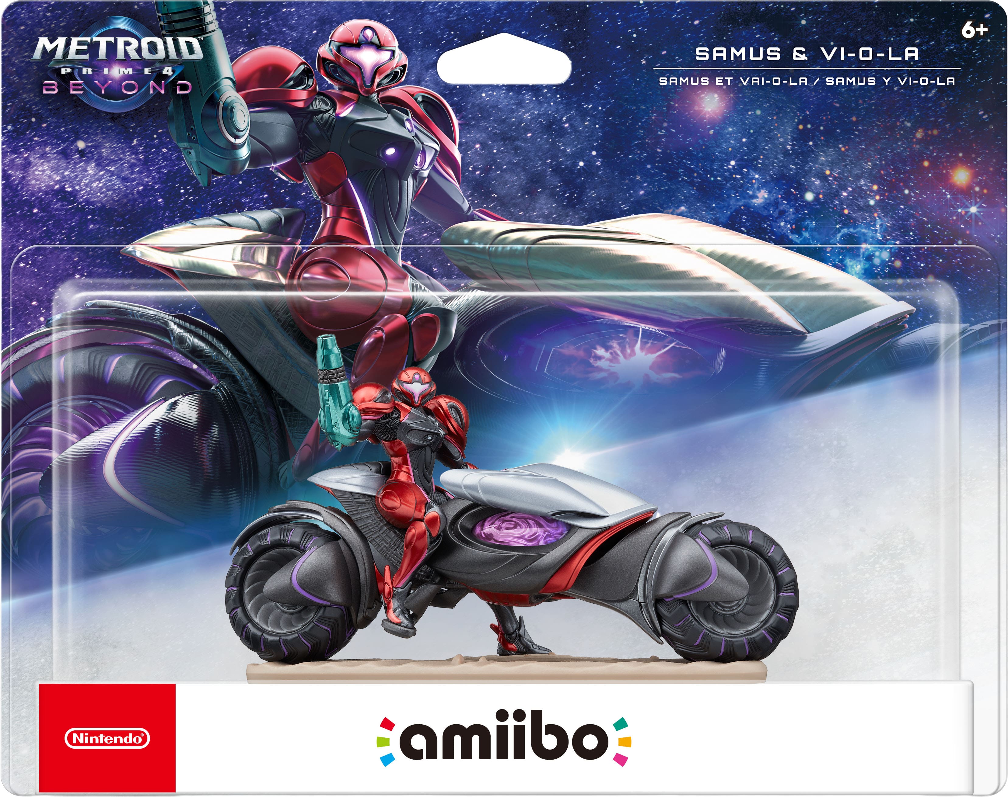 Nintendo - amiibo - Samus & Vi-O-La - Metroid Prime 4: Beyond Series - Multi