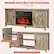 Adjustable Shelf to Meet Your Different Needs
Fits 25" Fireplace
Move Up and Down 2.5"
Detachable Shelf for Built-in Fireplace
