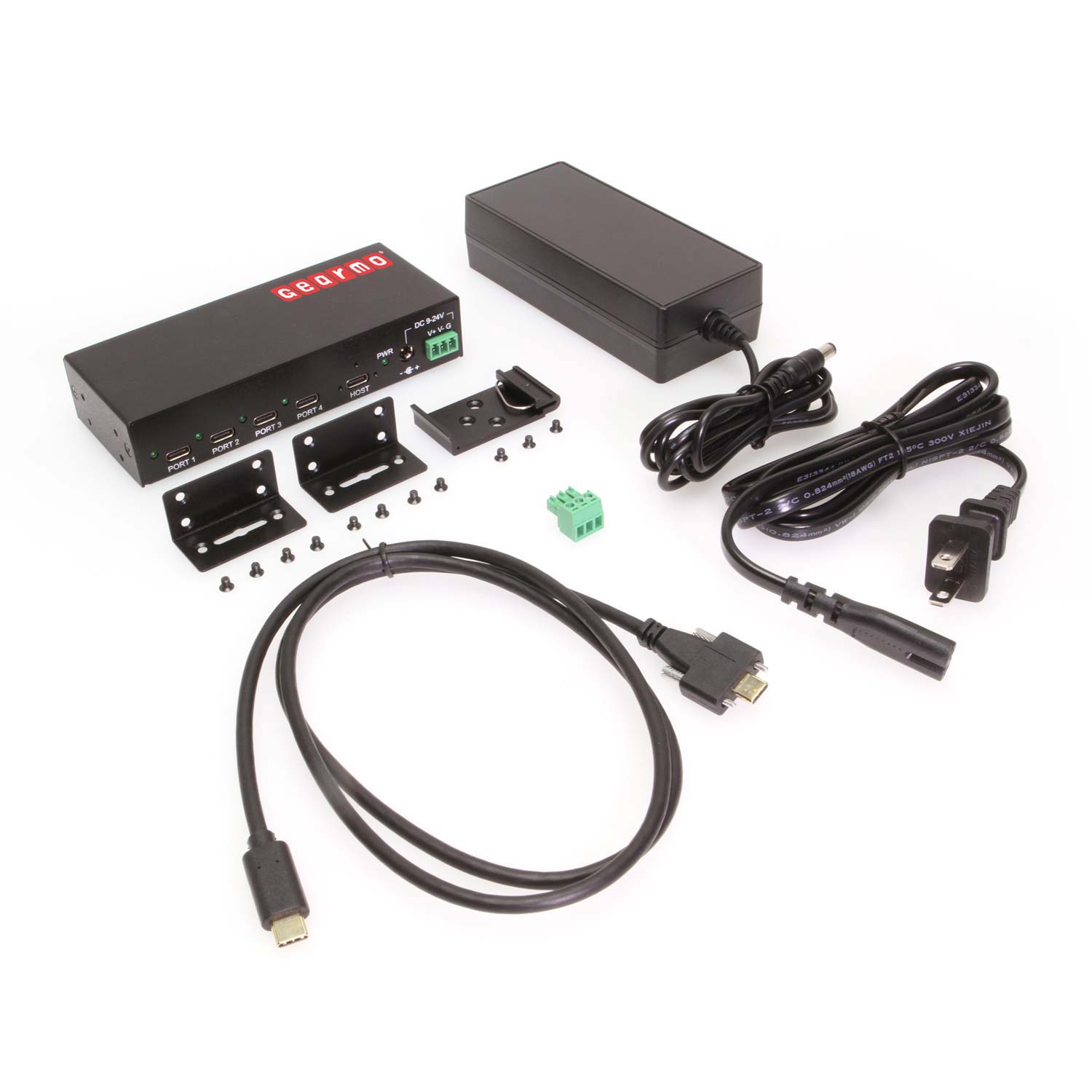 GEORGO

DC 24V

PORT 1 PORT 2 PORT 3 PORT 4

PWR

1521%

2CN

PTR

1 PORT 1 PMT 1 PORT 4 TE gsnal