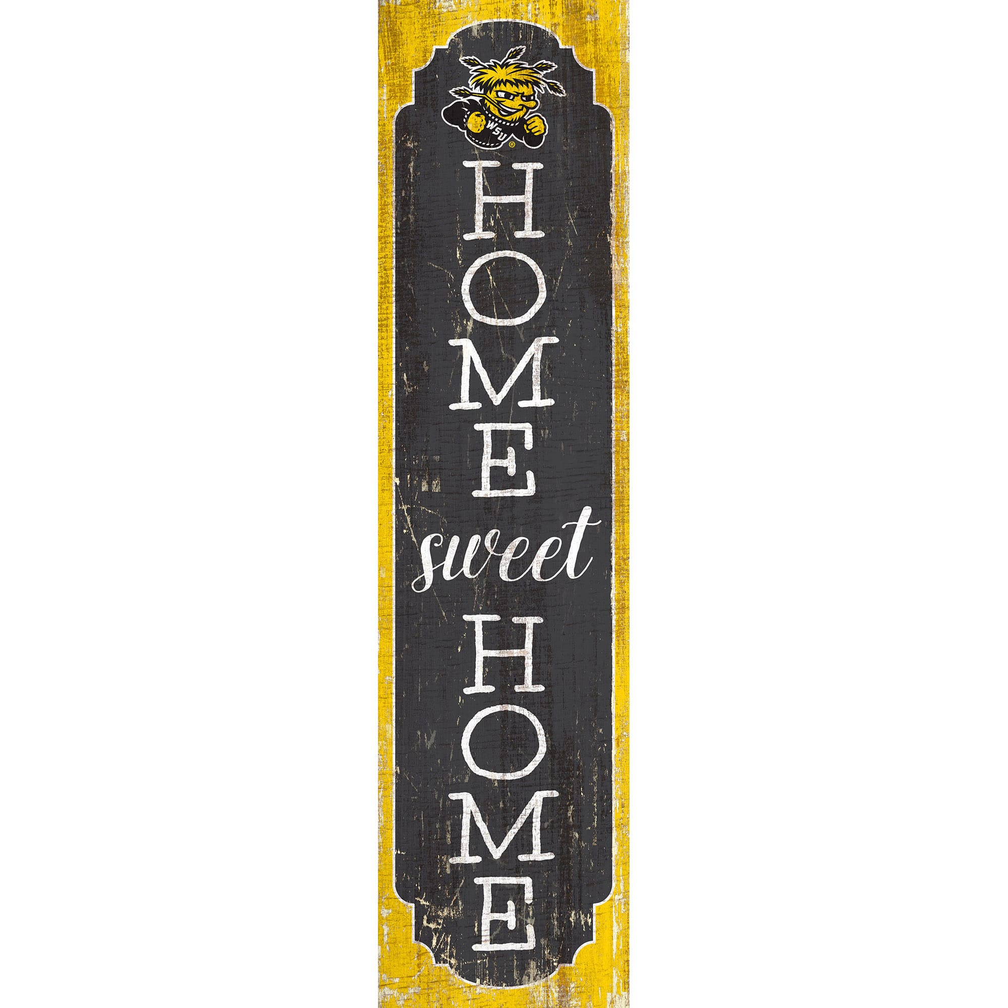 Fan Creations - Wichita State Shockers 24" Home Sweet Home Leaner Sign - Multicolor