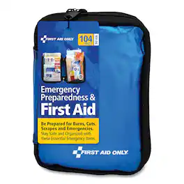 PhysiciansCare - Soft-Sided First Aid and Emergency Kit - Blue