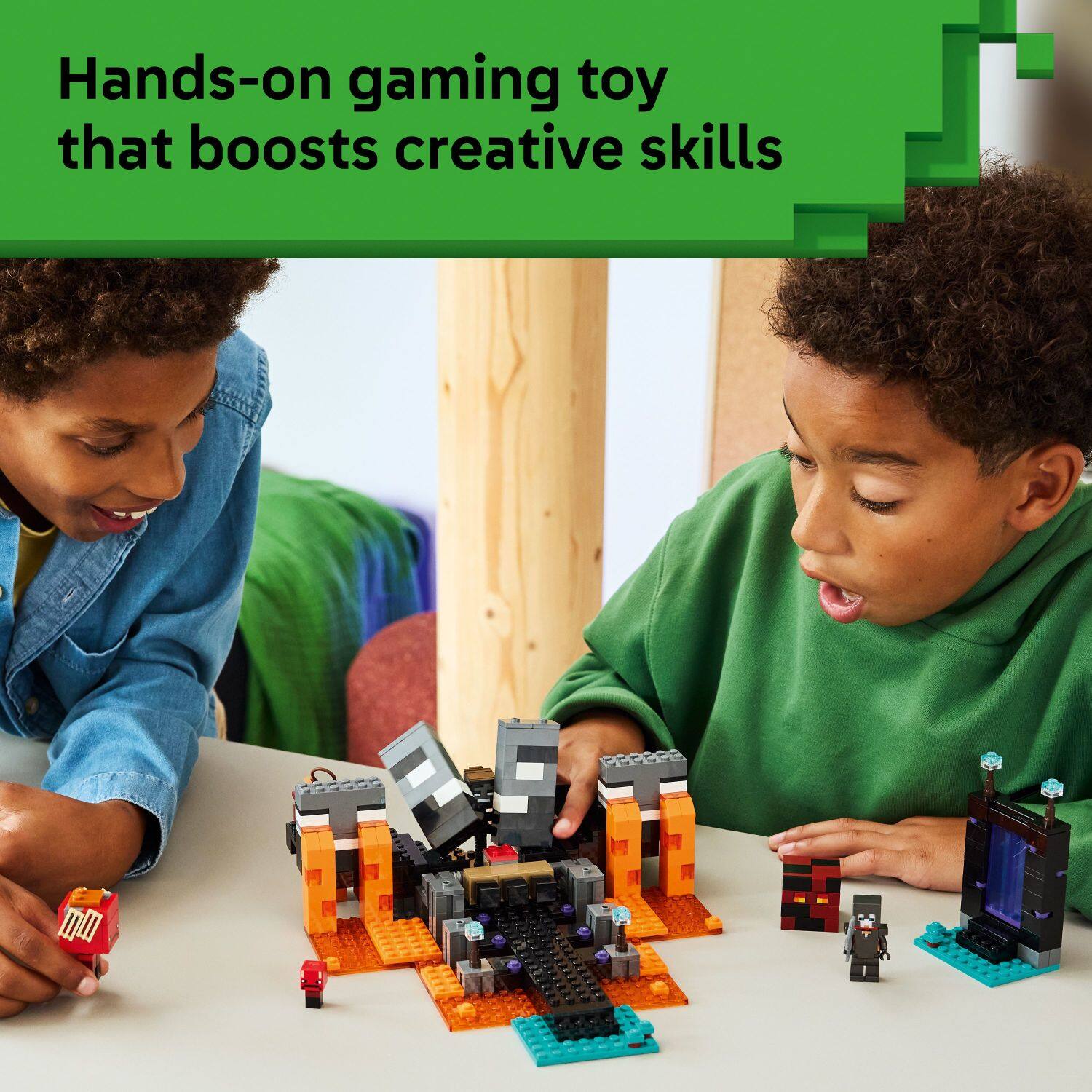 Hands-on gaming toy that boosts creative skills