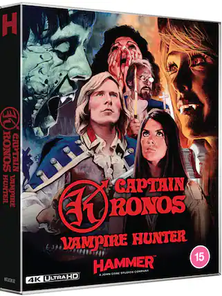 Front. Captain Kronos: Vampire Hunter - 4K Blu-Ray.