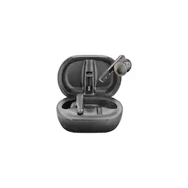 HP - Poly Voyager Free 60+ UC True Wireless Active Noise Canceling Earbuds, Zoom Certified, Carbon - Black