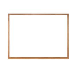 Ghent - Non-Magnetic Whiteboard with Wood Frame, 2'H x 3'W