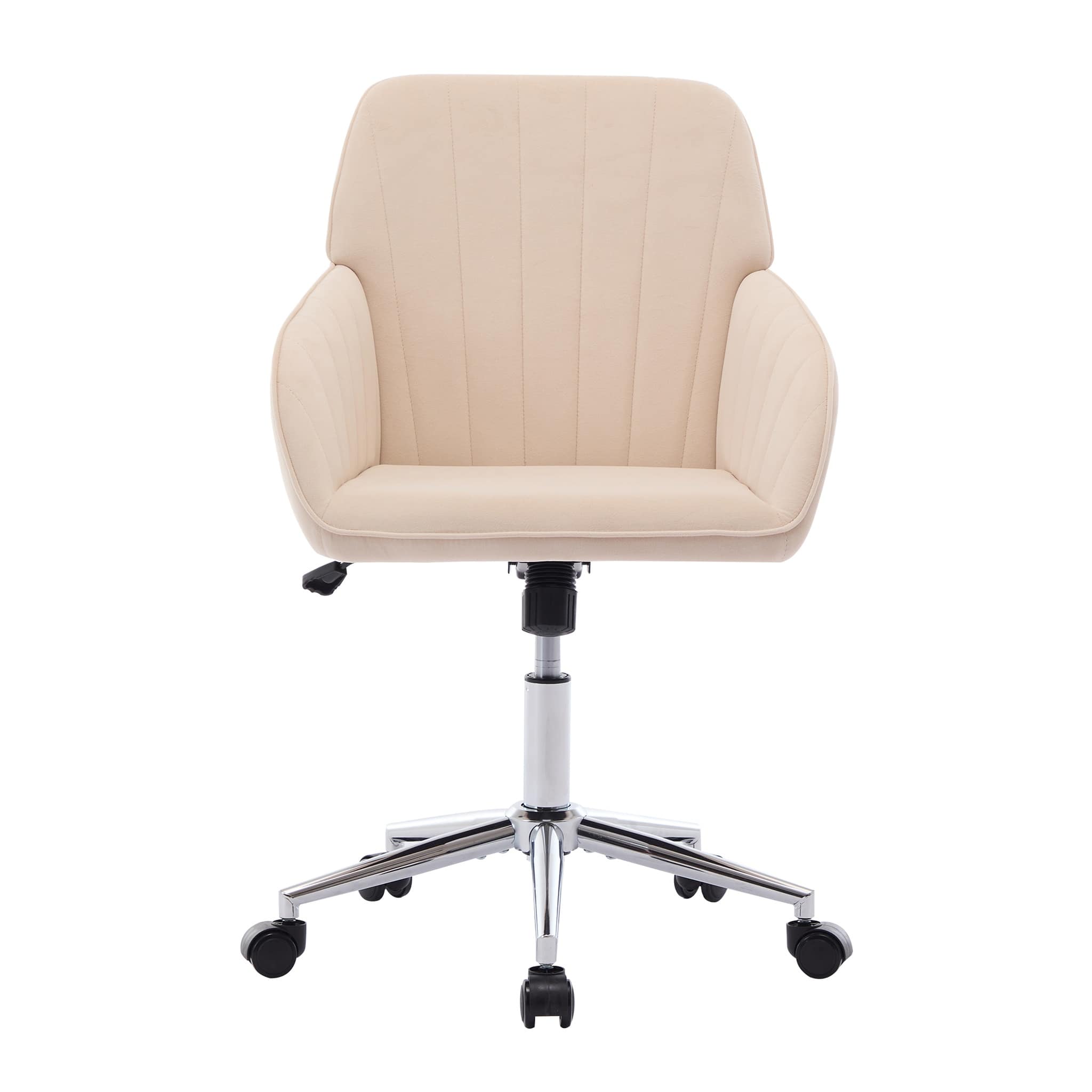 Forest'nSky - Silver Metal Adjustable Office Chair with Ergonomic Swivel Chair, Backrest Seat - Khaki price history on PriceWatchPro