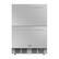 Front. Koolmore - 24 in. Built-in Two-Drawer Refrigerator in Stainless-Steel (KM-OKS-RD2) - Black and Silver.