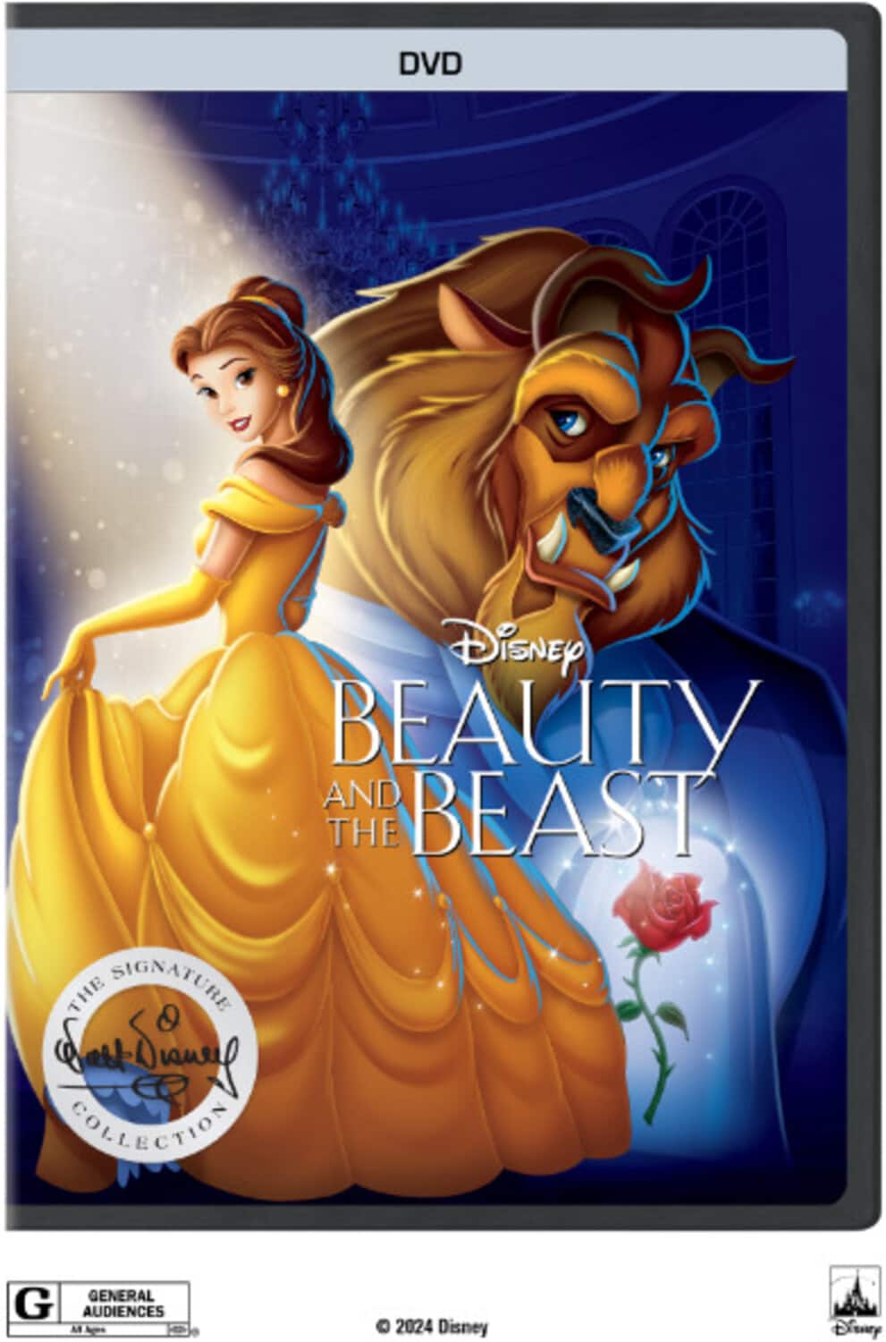 Front. Beauty and the Beast (25th Anniversary)   - DVD.