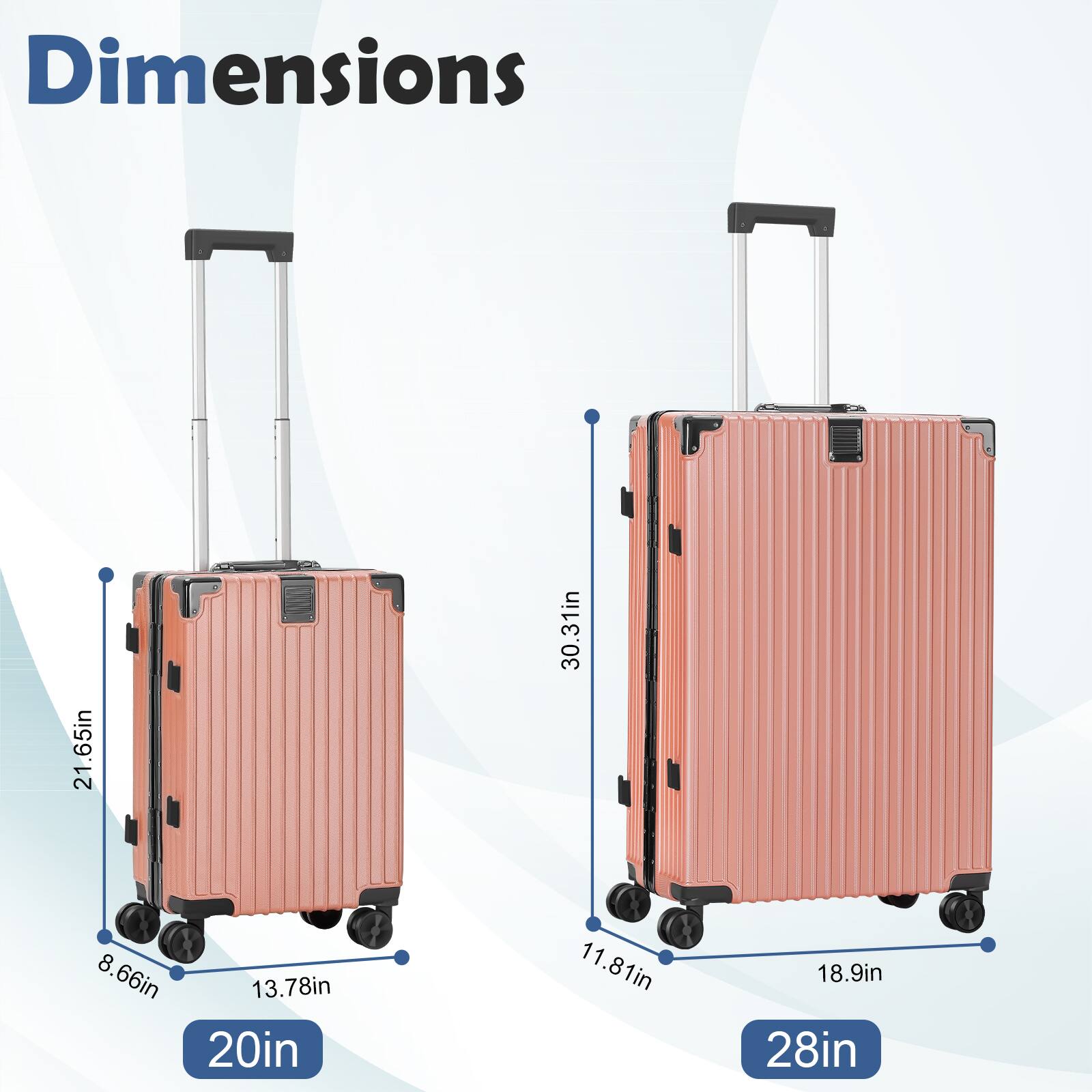 Dimensions: 21.65in, 30.31in, 8.66in, 13.78in, 20in, 11.81in, 18.9in, 28in