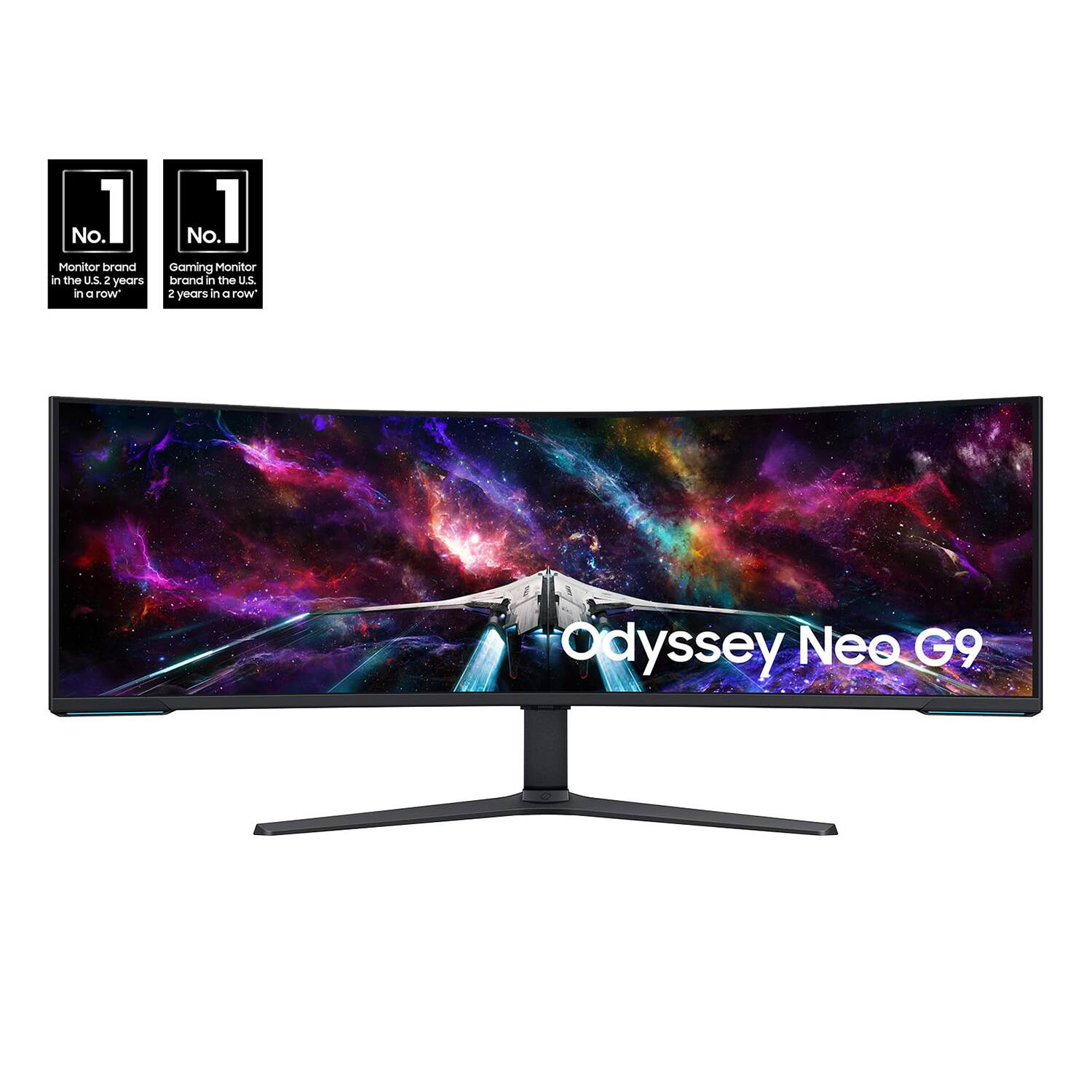 No. 1 Monitor brand in the U.S. 2 years in a row  
No. 1 Gaming Monitor brand in the U.S. 2 years in a row  
Odyssey Neo G9