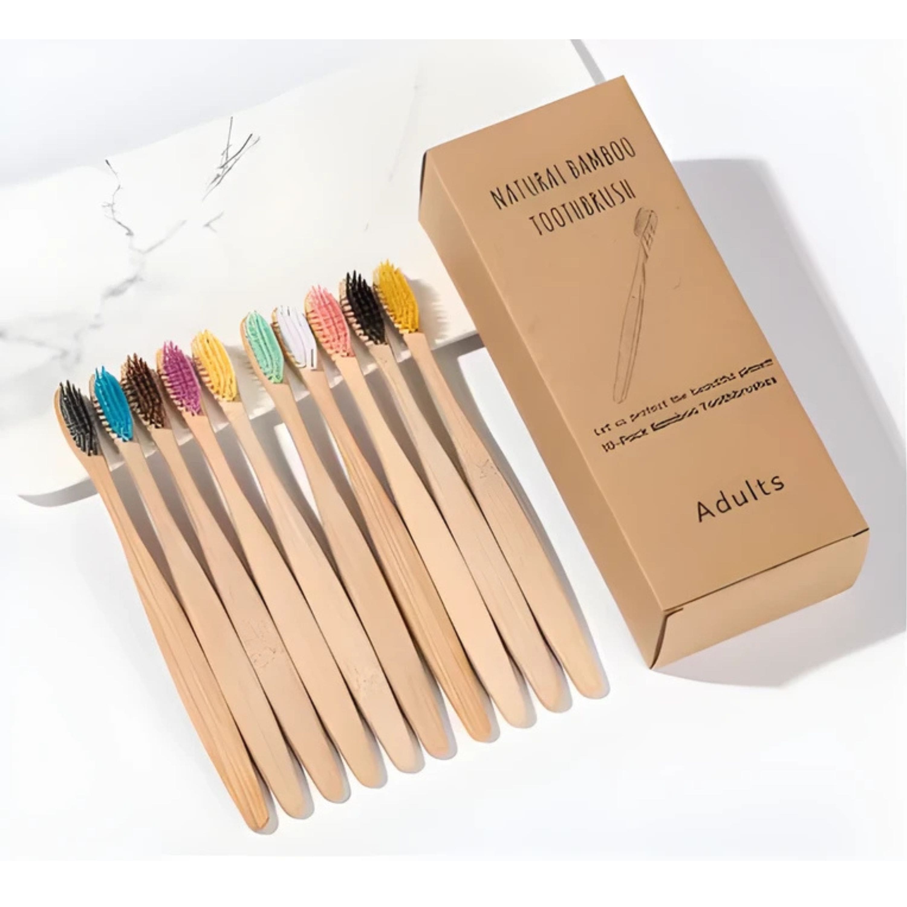 Kitcheniva - Natural Bamboo Toothbrush 10 Pcs price history on PriceWatchPro