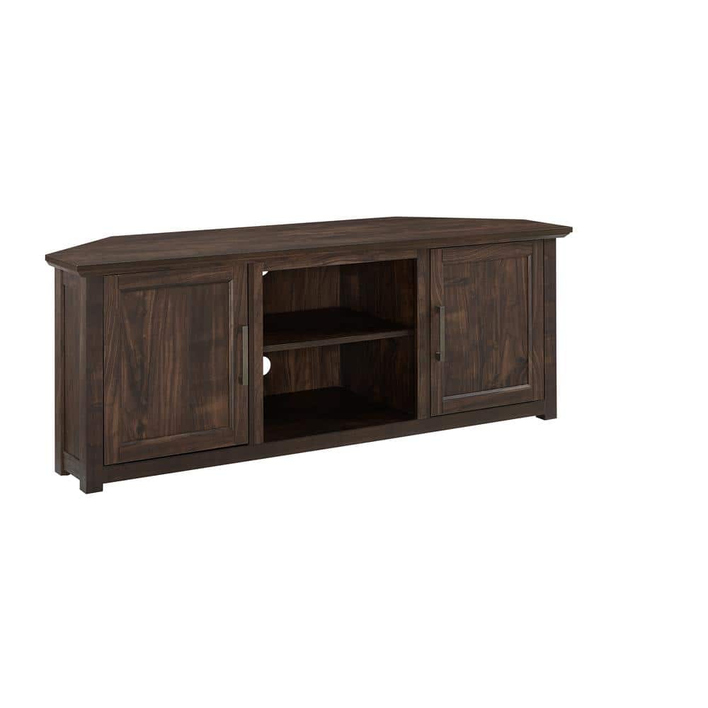 Crosley Furniture - Camden Corner Tv Stand For 65+ Inch Tv - Brown