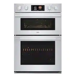 SKS - 30-inch 6.4 Cu. Ft. Built-in Smart Electric Convection Microwave and Wall Oven Combination with Steam-Combi - Stainless Steel