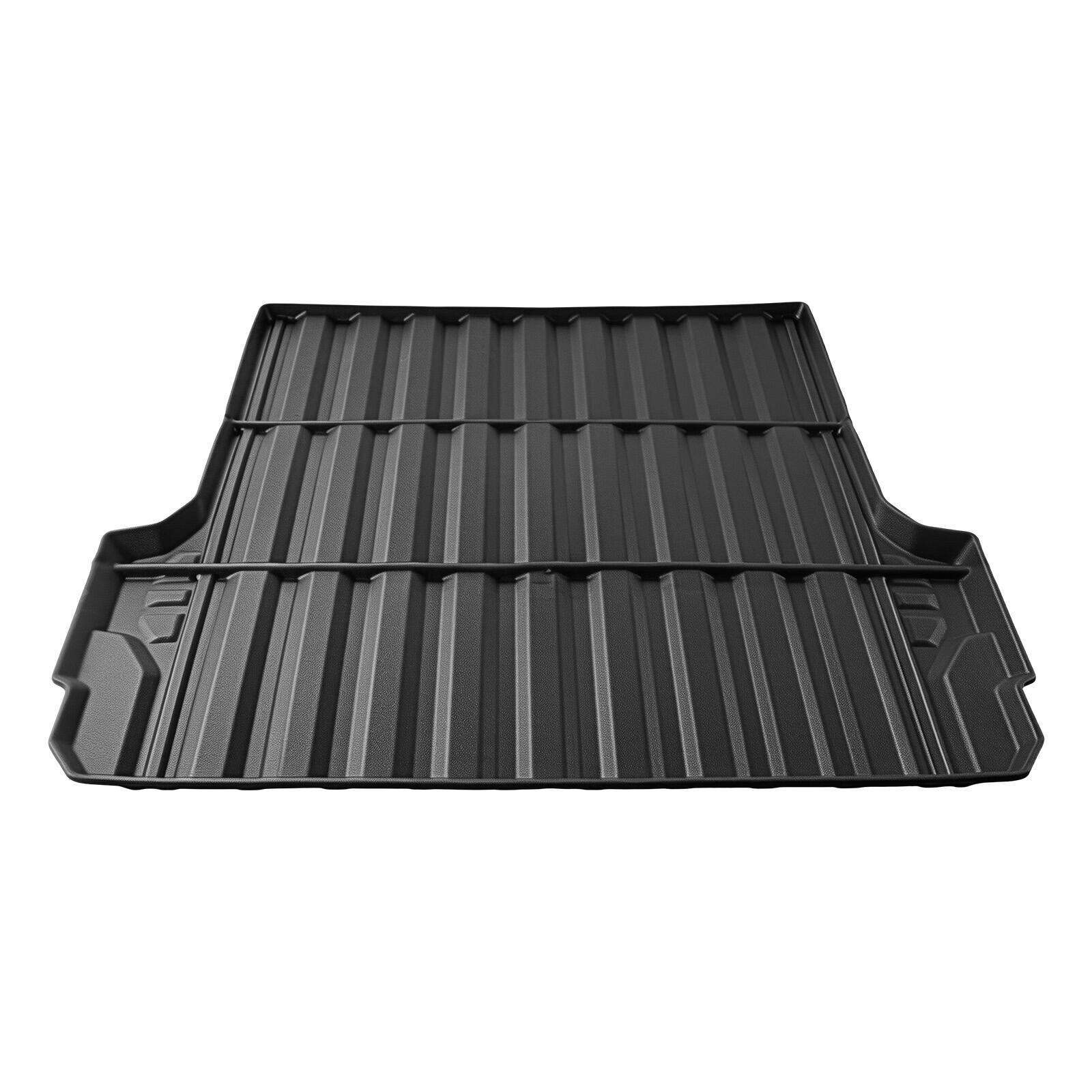 Alt View 5. VEVOR - Truck Bed Mat, TPE, Fit for 2023-2026 Chevy Colorado&GMC Canyon 5FT Bed, Heavy Duty Custom Fit, All Weather Protection - Black.