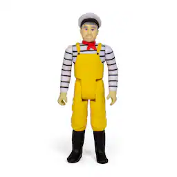 Pee-Wee's Playhouse 3.75 Inch ReAction Figure | Captain Carl