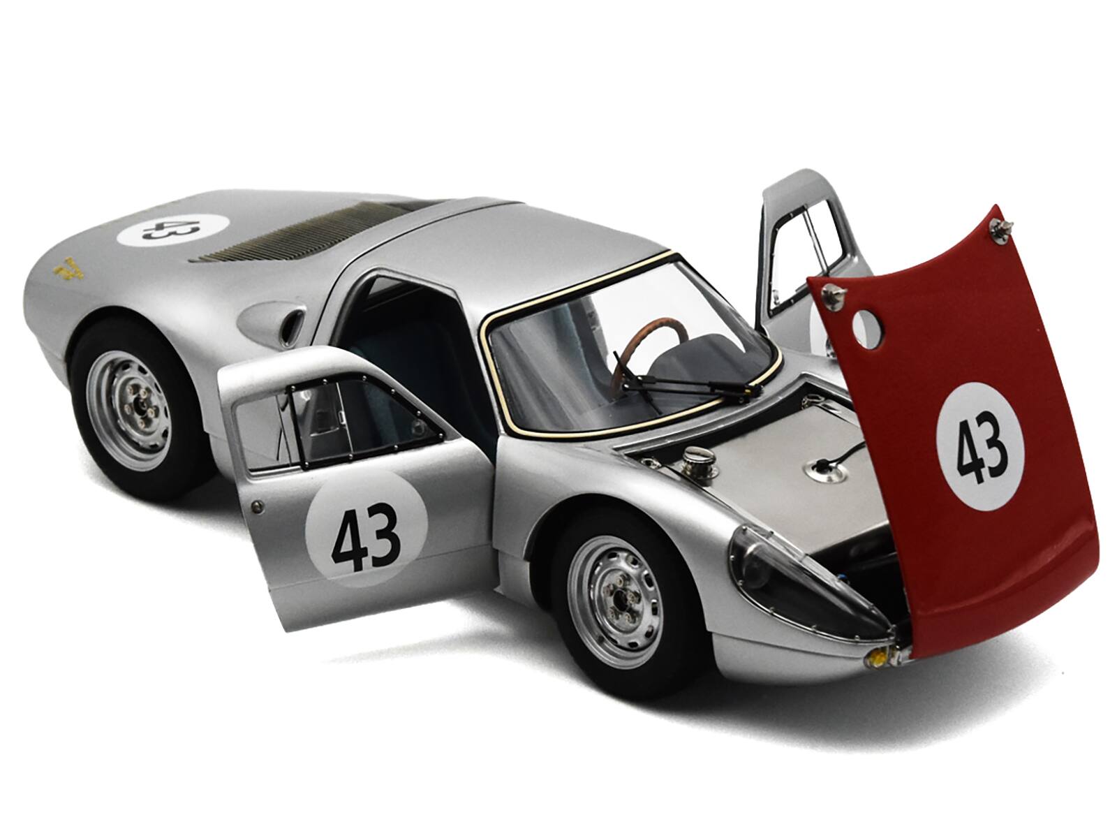 Alt View 5. CMC - Porsche 904 Carrera GTS #43 Leon Dernier "500 km Spa" (1965) Limited Edition to 1500 pieces 1/18 Model Car by CMC.