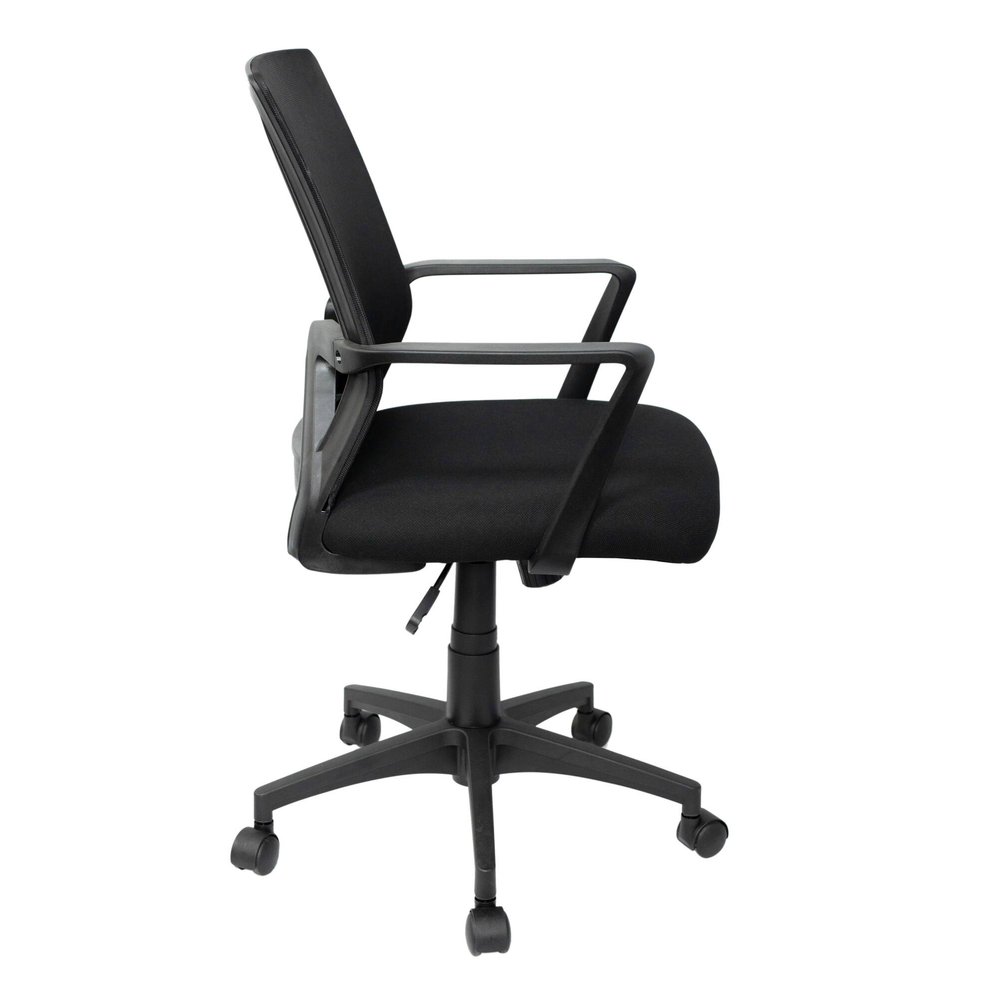 Alt View 2. GOODSILO - Ergonomic Mesh Office Chair with Adjustable Height and Tilt for Comfortable Home or Office Use - Black.