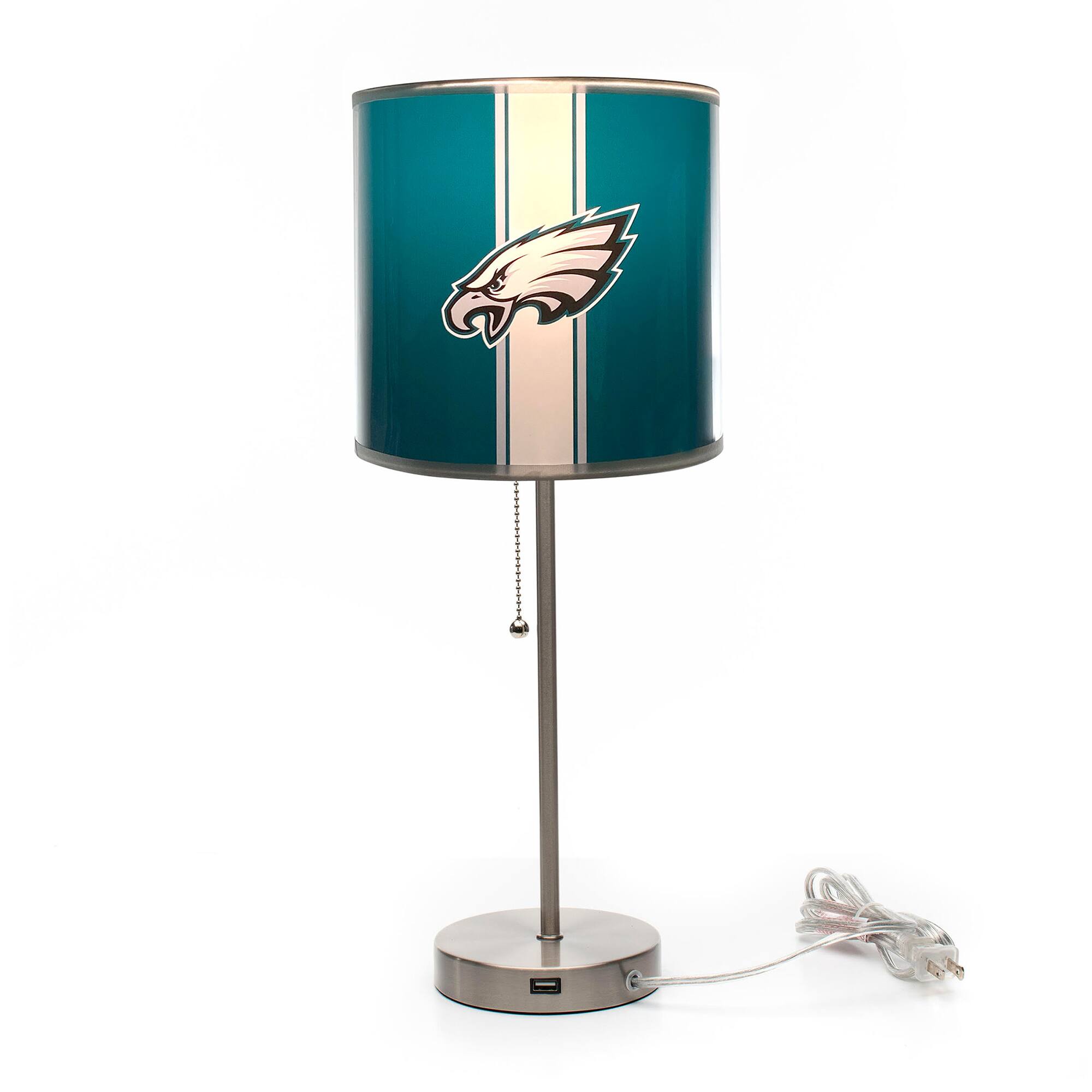 Front. Imperial - Philadelphia Eagles Chrome Desk Lamp - Multicolor.