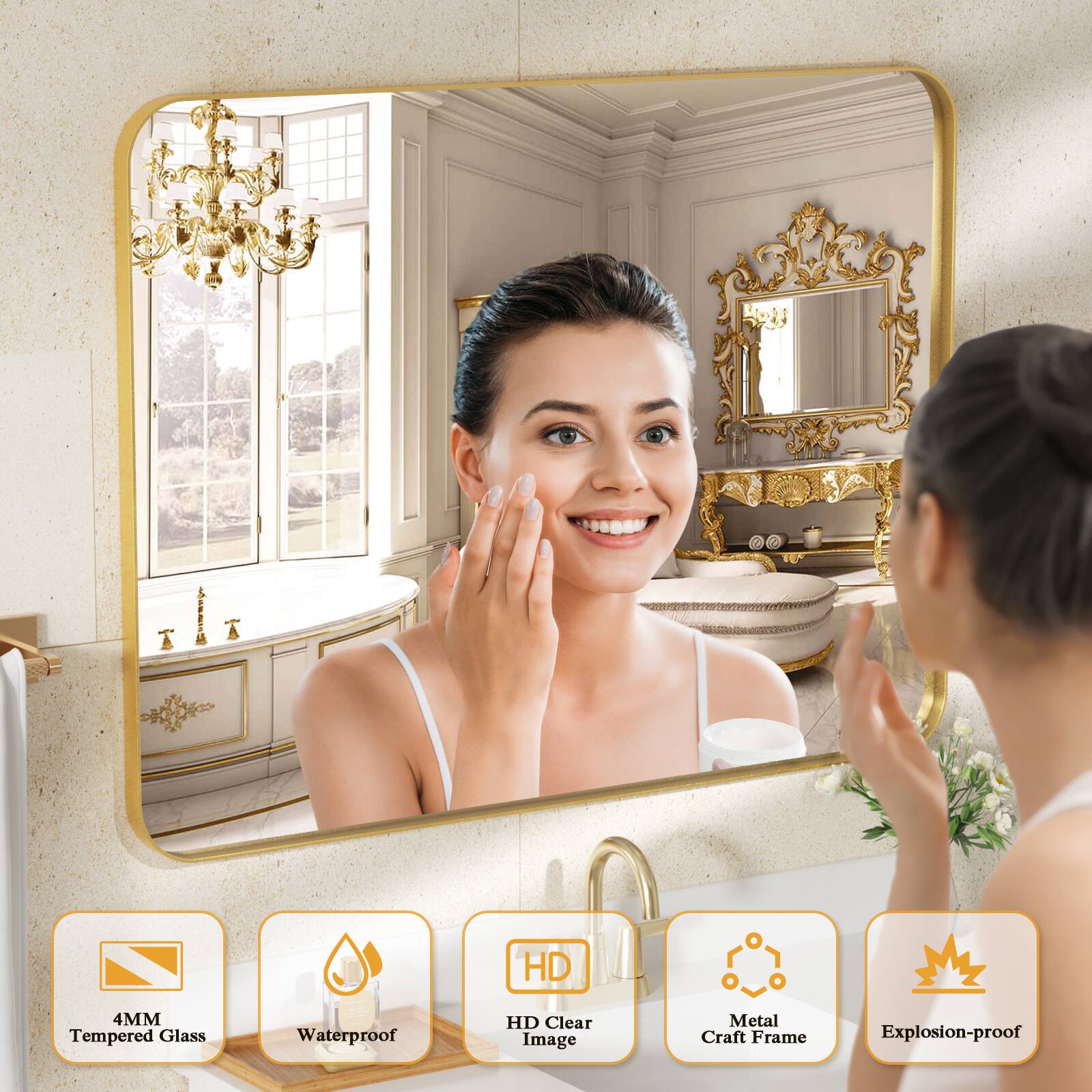 HD 4MM Tempered Glass Waterproof HD Clear Image Metal Craft Frame Explosion-proof

- 4MM Tempered Glass
- Waterproof
- HD Clear Image
- Metal Craft Frame
- Explosion-proof