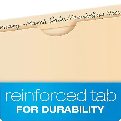 Image Format File Size Pendaflex 10% Recycled Reinforced File Jacket, 2
