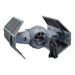Star Wars - The Vintage Collection Darth Vader’s TIE Advanced, A New Hope 3.75 Inch Premium Collectible Vehicle & Action F