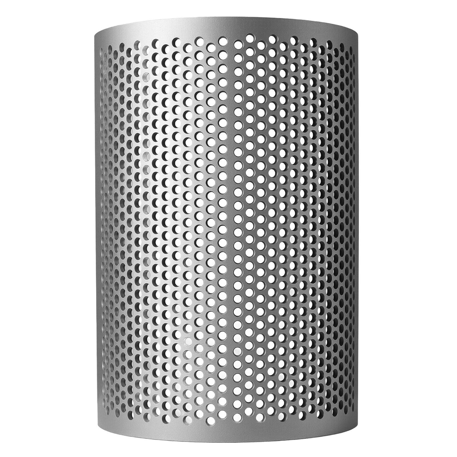 Alt View 5. VEVOR - Screen Mesh for Plastic Shredder, High-Quality Steel Durable Mesh, 0.236 in/6 mm High-Precision Aperture Screen - Silver.