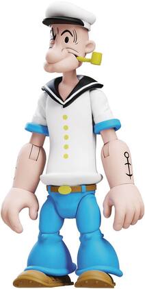 PopMarket - Boss Fight Studio - Popeye Classics Wv3 - 1st Appearance White Shirt - Collectibles - Multicolor