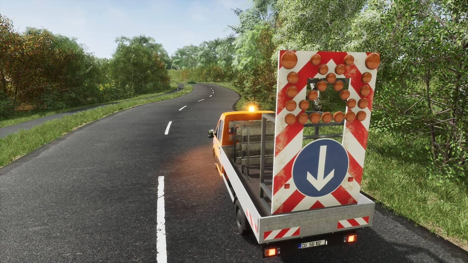 Alt View 4. 2D Boy - Road Maintenance Simulator [PlayStation 4].