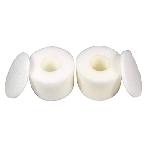 HQRP - 2-Pack Pre-Motor Foam Felt Filter Kit for Shark Rotator NV770 NV771 NV600 UV700 ZU701, Replaces XFF600