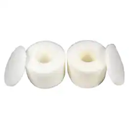 HQRP - 2-Pack Pre-Motor Foam Felt Filter Kit for Shark Rotator NV770 NV771 NV600 UV700 ZU701, Replaces XFF600