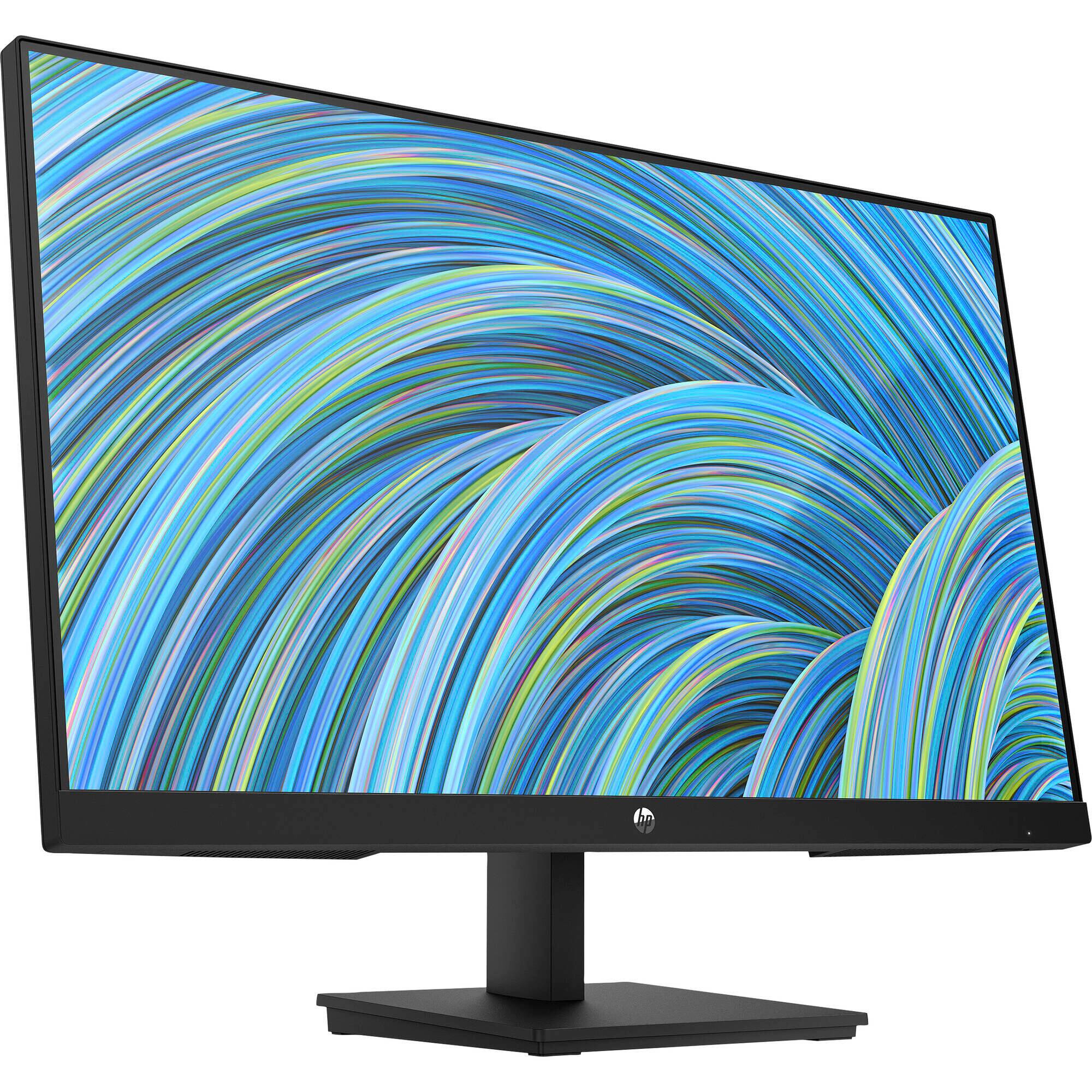 HP - V24v G5 23.8" 16:9 FHD VA 75Hz 3000:1 Monitor - Black