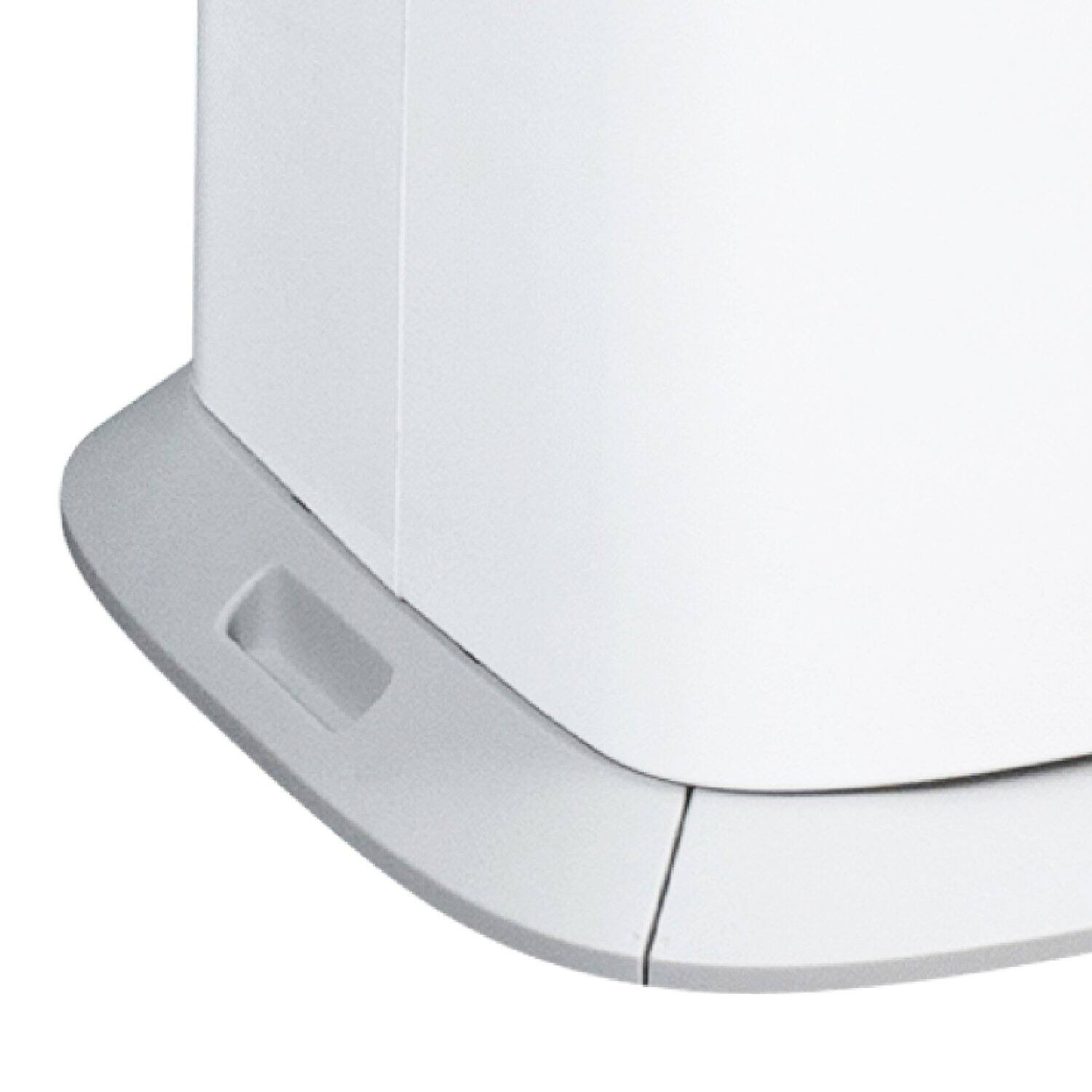 Alt View 13. Hisense - Hisense 8,000 BTU 350 Sq. Ft. Portable Air Conditioner Inverter with Supplemental Heat Function - White.